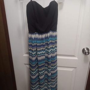 Strapless dress size M